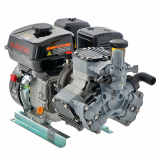 Motobomba de fumigación de gasolina Comet MTP P40/20 SC 4T - motor Loncin G200F - versión para ácidos y productos químicos