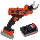 Akku-Gartenschere Black & Decker BCPP18D1-QW für die Baumpflege -  Schneidleistung: - 25 mm - Akku 18 V- 2.0 Ah