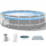 Piscina Redonda Intex Prisma Frame Clearview 26722NP