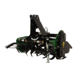 GreenBay TL 85 - Fraise agricole pour tracteur série légère - Attelage fixe