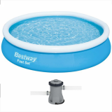 Bestway Fast Set 57274 - Piscina gonfiabile + Pompa filtro 16 W