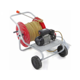 Elektrische Sprühmotorpumpe auf Rädern - Dal Degan DL218 Pumpe - 20 bar max - 18L/min