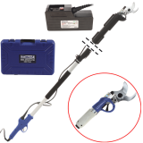 BullMach ARTEMIS 45 Pro - Tijera eléctrica de poda con pértiga - 150/210 cm