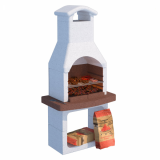 Linea VZ San Remo - Grillkamin - für Holzkohle