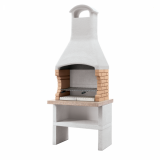 Palazzetti Ariel - Barbecue Module Grill en ciment à bois et à charbon
