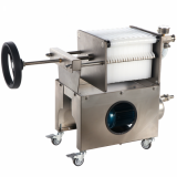 Grifo Professional Inox 20 - Filtro para vino de cartones con carro - Bomba de acero inoxidable