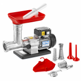 Tre Spade TC-8 COMBY - Picadora de carne eléctrica - 300w - N.8 + Kit accesorios