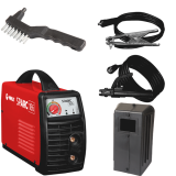 Helvi sparc 186 - Soldadora inverter de electrodo MMA - 160 A - kit accesorios