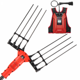 Blue Bird Olimpo 23-56 - Abbacchiatore a batteria - Batteria a zaino - asta fissa - 50.4V 18Ah
