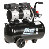 Fiac SUPERSILENT 24/1 - Compresseur électrique silencieux 24 lt oilless - Moteur 1 CV