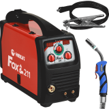 Helvi Fox 211 Digital -  Saldatrice Inverter Multiprocesso (MIG-MAG/MMA/TIG LIFT), corrente continua (DC) - GAS/NO GAS