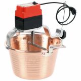 NuovaFac Cuoca Automatica de inducción - Caldero eléctrico de cobre martillado - 9L - 24W