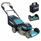 Makita LM004JB101 - Akku-Rasenmäher - Schnittbreite 53 cm - 70l-Fangkorb - 64V 10Ah