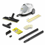 Karcher SC 4 EasyFix - Pulitore a vapore - vapore non stop, serbatoio estraibile ricaricabile
