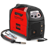 Telwin Technomig 180 Dual Synergic - Mehrprozess-Schweißmaschine mit Invertertechnik (MIG-MAG/FLUX/BRAZING/MMA/TIG LIFT) - NO GAS