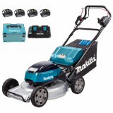 Makita DLM533Z - Tagliaerba semovente a batteria - 4x18V/5Ah - Taglio 53 cm