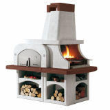 Palazzetti Parenzo - Barbecue en maçonnerie avec four