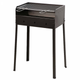 Seven Italy Stella Eco Small - Holzkohlegrill aus hochwertigem Eisen - 47,5x37cm