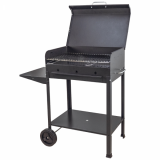 Seven Italy Stella Small - Barbecue à charbon en fer artisanal - 47,5x37 cm