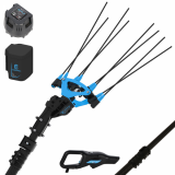 Campagnola Icarus V1 ECO Plug-in - Perche en carbone de 150-220 cm - Peigne vibreur électrique à batterie- 21V 5Ah