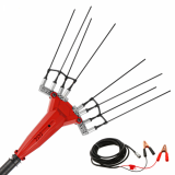 GeoTech Picker 550 EVO - Peigne vibreur électrique à batterie - 180W - Perche de 230-310 cm