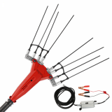 GeoTech Picker 550 TURBO - Peigne vibreur électrique à batterie - 500W - Perche de 230-310 cm