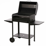 Seven Italy Ercole Large - Barbecue à charbon en fer artisanal - 67,5x37 cm