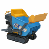 OUTLET - UTILIZZATO PER PROVA - Motocarriola EuroMech EM500L-Dump & Shovel - Cassone dumper idraulico 500 kg con paletta