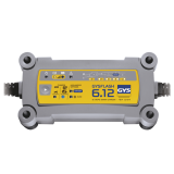 GYS Flash 6.12 - Cargador de baterías y mantenedor de carga automático - Baterías 12V de 1.2 a 125 ah
