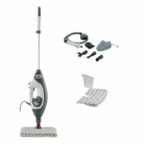 Shark Klik 'n' Flip con Steam Blaster S6005EU - Scopa a vapore elettrica 2 in 1