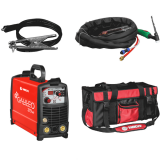 Helvi Galileo TIG 219 HF - Inverter-Schweißgerät (MMA, WIG HF oder LIFT) + Schweißertasche, Gleichstrom (DC)