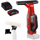 Einhell BRILLIANTO - Lavavetri a batteria - aspiragocce portatile - 18V/2,5Ah
