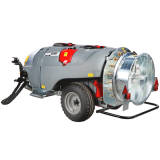 Atomiseur traîné Gray T Car 1500/80 avec attelage pour tracteur pour pulvérisation - Capacité 1500L - Pompe AR1064