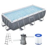 Bestway Steel Pro Max 56721 - Piscina fuori terra per 5-6 Persone
