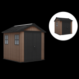 Keter Newton plus 757/775 - Caseta de jardín - Con ventanas