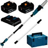 MAKITA DUA200Z - Podadora de batería con pértiga - 160-250 cm - 18V - Barra de 20cm - 2x18V 5Ah