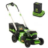 Greenworks GD60LM46SPK4 - Tagliaerba semovente a batteria - 60V/4Ah - Taglio 46 cm