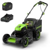 Greenworks GD48LM46SPIIK4 - Akku-Rasenmäher selbstangetrieben - 48V/4Ah - Schnittbreite 46 cm