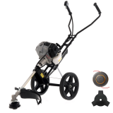 OUTLET - PICCOLI DIFETTI ESTETICI - BlackStone BW-CUT 52 - Decespugliatore a ruote a miscela a spinta