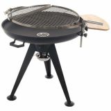 Barbecue à charbon avec double grille pivotante Royal Food BBQ2 - braisier Ø 86 cm