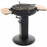 Barbecue à charbon avec double grille pivotante Royal Food BBQ6 - braisier Ø 60 cm