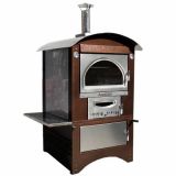 Forno a legna da esterno Maximus 80 Deluxe EXT INOX - Smalto ramato