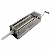 INOX manueller Wurstfüller, Palumbo Pavi, Füllmenge 8Kg, 2 Geschwindigkeiten