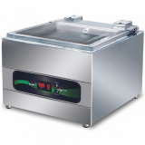 Machine sous vide à cloche Euro 3000 Inox - Structure INOX - barre soudure 30 cm