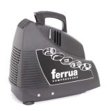 Ferrua Family - Compresor de aire eléctrico portátil, sin aceite - Motor 1.5 HP
