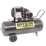 Nuair B 3800B/4T/270 TECH - Compresor de aire eléctrico trifásico de correa - Motor 4 HP - 270 L