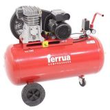 Ferrua FB28/100 CM2 - Compressore aria elettrico monofase a cinghia - Motore 2 HP - 100 lt