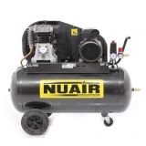 Nuair B2800B/100 CM3 - Compressor de aire eléctrico monofásico de correa - Motor 3 HP - 100 L