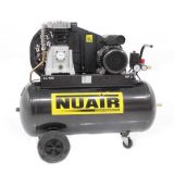 Nuair B3800B/100 CM3 - Elektrischer Kompressor mit Riemenantrieb - Motor 3PS - 100 Lt