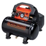 Black & Decker BD 55/6 - Elektrischer kompakter tragbarer Kompressor - Motor 0.5 PS - 6 Lt